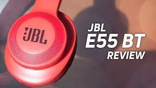 Video thumbnail for JBL E55BT Wireless Headphones Review by SoundGuys