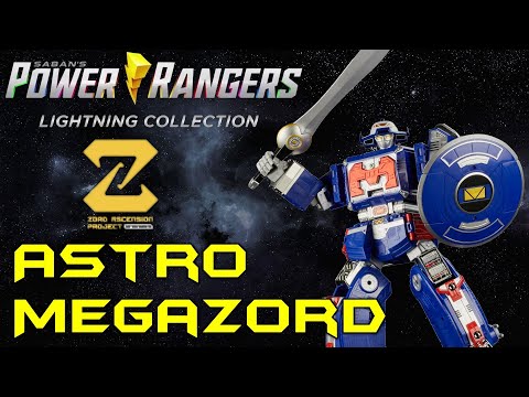ASTRO MEGAZORD - Power Rangers Lightning Collection Zord Ascension Project | VIDEO REVIEW