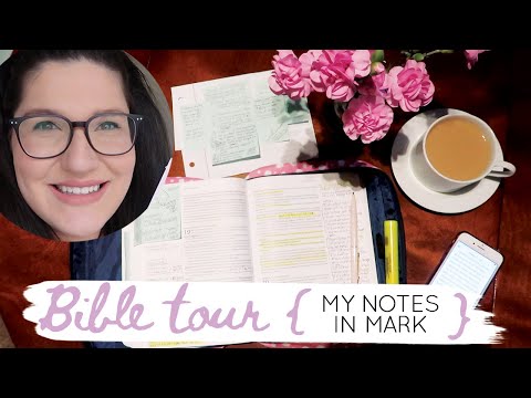 Bible Tour - my notes in Gospel of Mark!