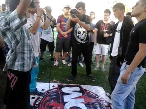 Nitro y Jno vs Jorge mc y Monigua BDM Duplas 2013