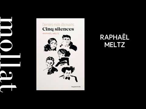 Raphaël Meltz - Cinq silences : derniers mots d'écrivains