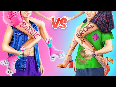 Extrémní proměna ze šprtky na Barbie! Jak se stát populární na bohaté vysoké škole!