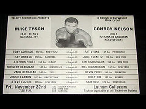 Mike Tyson vs. Conroy Nelson in 4K