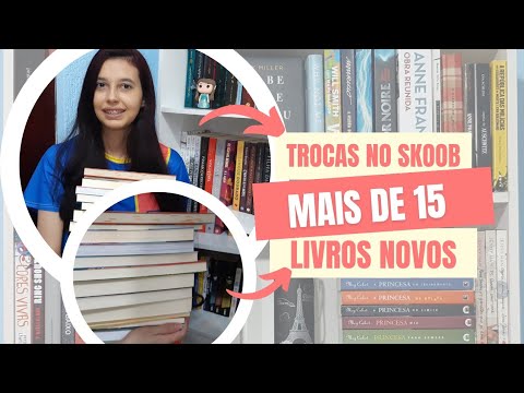 BOOK HAUL DE TROCAS DO SKOOB || NICHO DE LIVROS