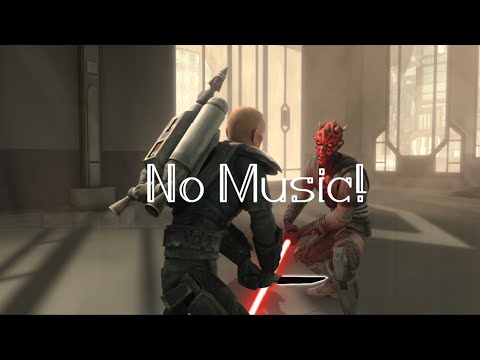 Darth Maul vs Pre Vizsla (No Music)