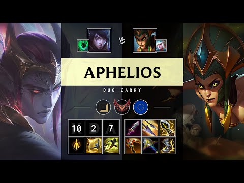 Aphelios ADC vs Cassiopeia: Unstoppable - EUW Grandmaster Patch 25.S1.1