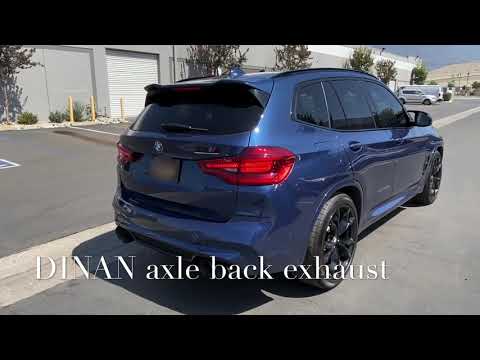 DINAN Axle Back Exhaust for BMW F97 X3M | X3M Competition