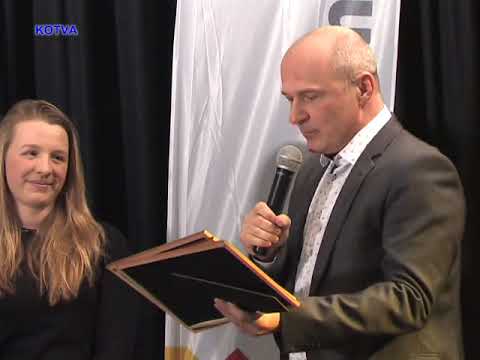 Vyhlášení sportovce Kuřimi 2017. Nejlepší sportovec z Kuřimi v klubu mimo Kuřim.