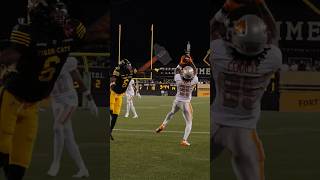 Nick Cenacle's First Pro TD #bclions #cfl #hawaiifootball