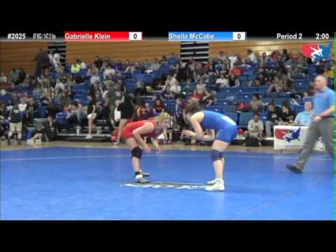 WM 67 KG - RD1 - Gabrielle Klein (USOEC) vs. Sheila McCabe (Gator)