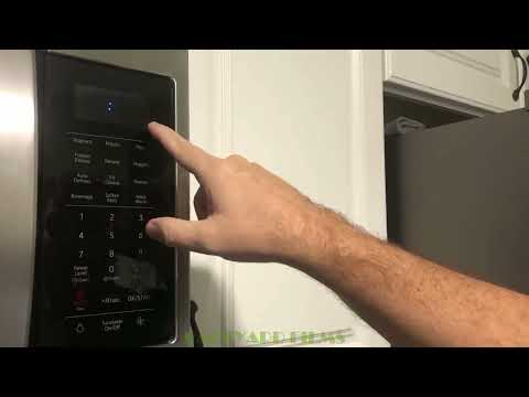 How to set the time on a Samsung Microwave Oven