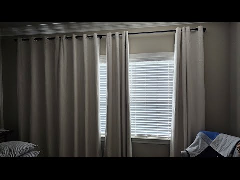 Are the Linen Blackout Curtains worth it? #blackoutcurtains #linen