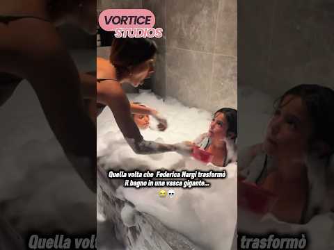Quando Federica Nargi fece allagare il bagno 😂