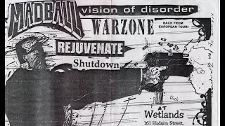 MADBALL NYHC LIVE @ WETLANDS 1996 ACROSS YOUR FACE / FACE TO FACE
