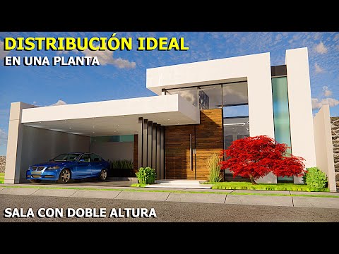 The BEST ONE-STORY HOUSE with a BEAUTIFUL INTERIOR GARDEN