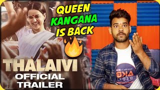 Thalaivi Trailer Review | Kangana Ranaut | Thalaivi Hindi Trailer | Aklesh Bhamore