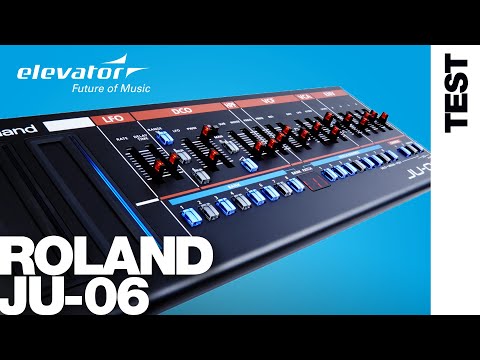 Roland JU-06A - Synthesizer - Test