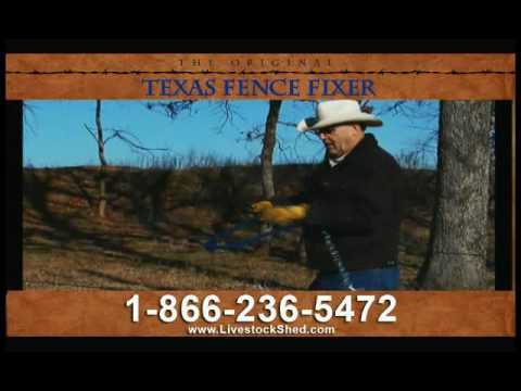 Texas Fence Fixer | LivestockShed.com