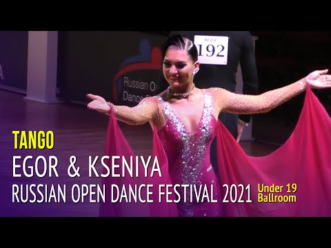 Tango = Egor Volkov & Kseniya Seravkina = Russian Open Dance Festival 2021