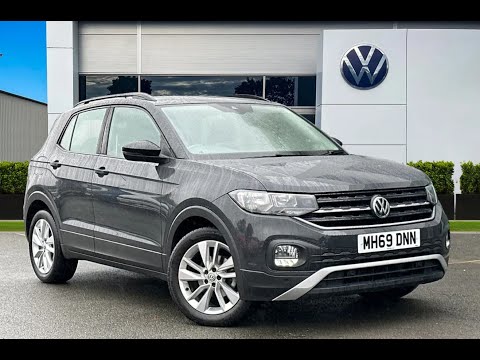 Approved Used Volkswagen T-Cross SE 1.0TSI 115PS in Urano Grey - MH69DNN - Crewe Volkswagen