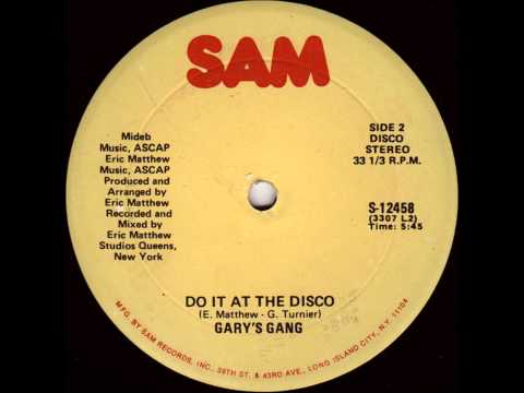 Gary's Gang - Do it at the disco (1978) 12" vinyl
