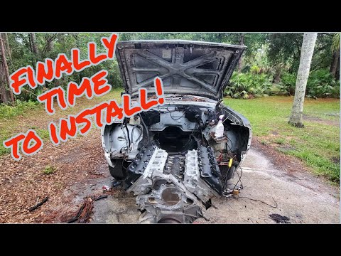 D150 Gen 3 Hemi Swap Part 5 - Engine Install!