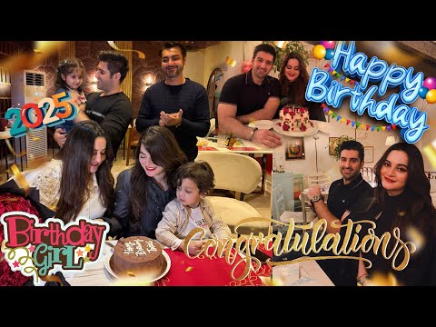 AIMAN X MINAL BIRTHDAY CELEBRATIONS | FAMILY TIME | 2025