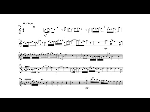Georg Friedrich Händel: Oboe Concerto HWV 301 (Maurice André, trumpet) II