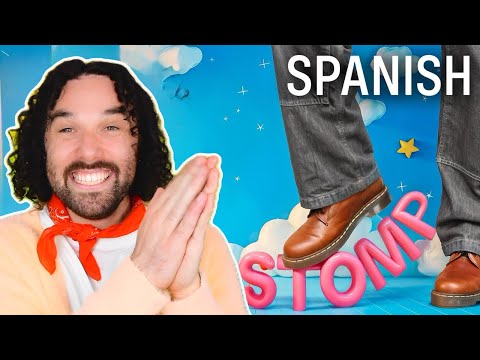 Mi Cuerpo | Learn Spanish | Clap, Stomp & Sing | Bilingual Music & Movement with Teacher Peter