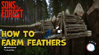 How To Farm Feathers in Sons of the Forest