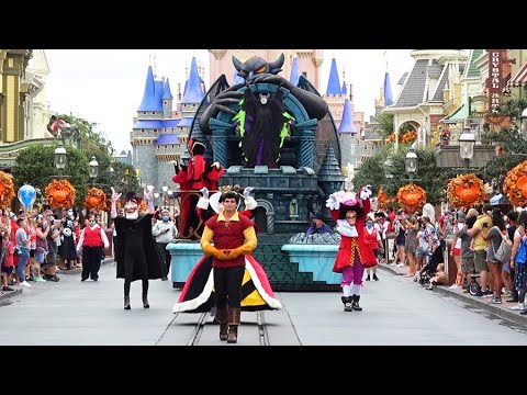 Disney Villains Halloween Cavalcade at The Magic Kingdom 2020, Walt Disney World, Multi-Angle
