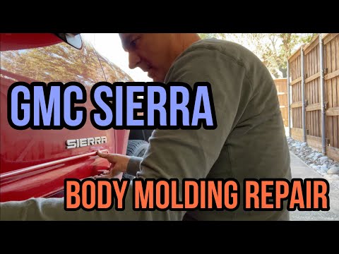 Fixing Body Molding on a GMC Sierra