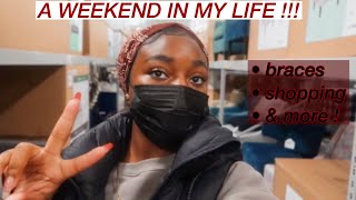 A WEEKEND IN MY LIFE | braces, furniture shopping, & more ! | Jene Marie