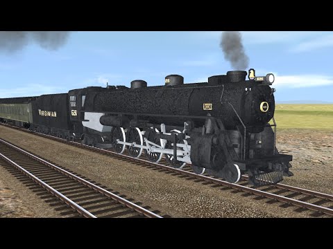 Virginian Railway 626 at Sherman Hill