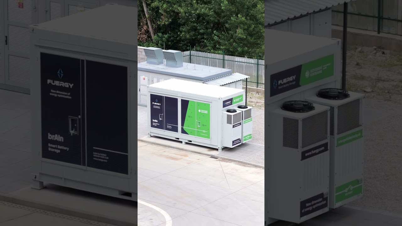 Smart battery storage brAIn by FUERGY in Medeko Cast #shorts #batterystorage