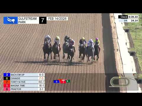 Gulfstream Park February 14, 2026 Race 7