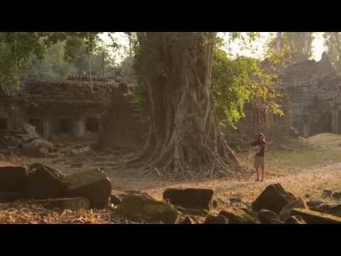 A Moment of Silence in Angkor