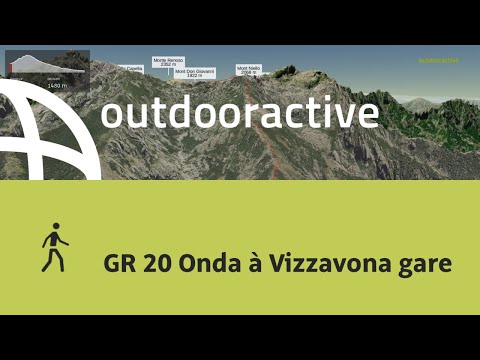 circuit de randonnée - Parc naturel régional de Corse: GR 20 Onda à Vizzavona gare