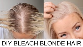 HOW TO | DIY BLEACH BLONDE HAIR TUTORIAL | NO DAMAGE USING OLAPLEX