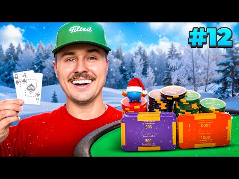 Is this my GREATEST Poker Comeback EVER?! (INSANE PROFIT!) | Wolfmas Day #12