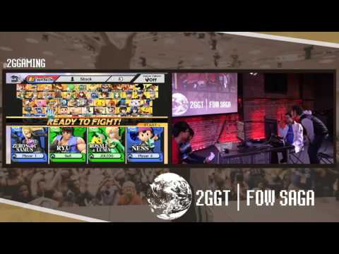 2GGT: FOW Saga - Nairo/FOW (Blue) Vs. Sea-Loss/Joledo (Green) Winners Side - Smash Wii U