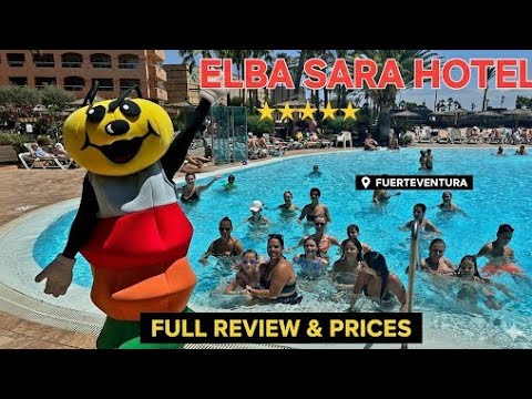 ❤️ ✈️  Elba Sara Beach & Golf Resort .Caleta de Fuste Hotel Tour