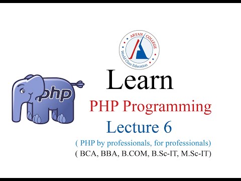 Php Lecture 6 Foreach Loop Array
