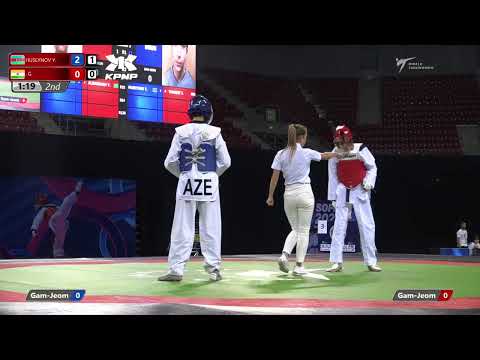 324 R16 Boys  61kg AZE HUSEYNOV Y  IND   G