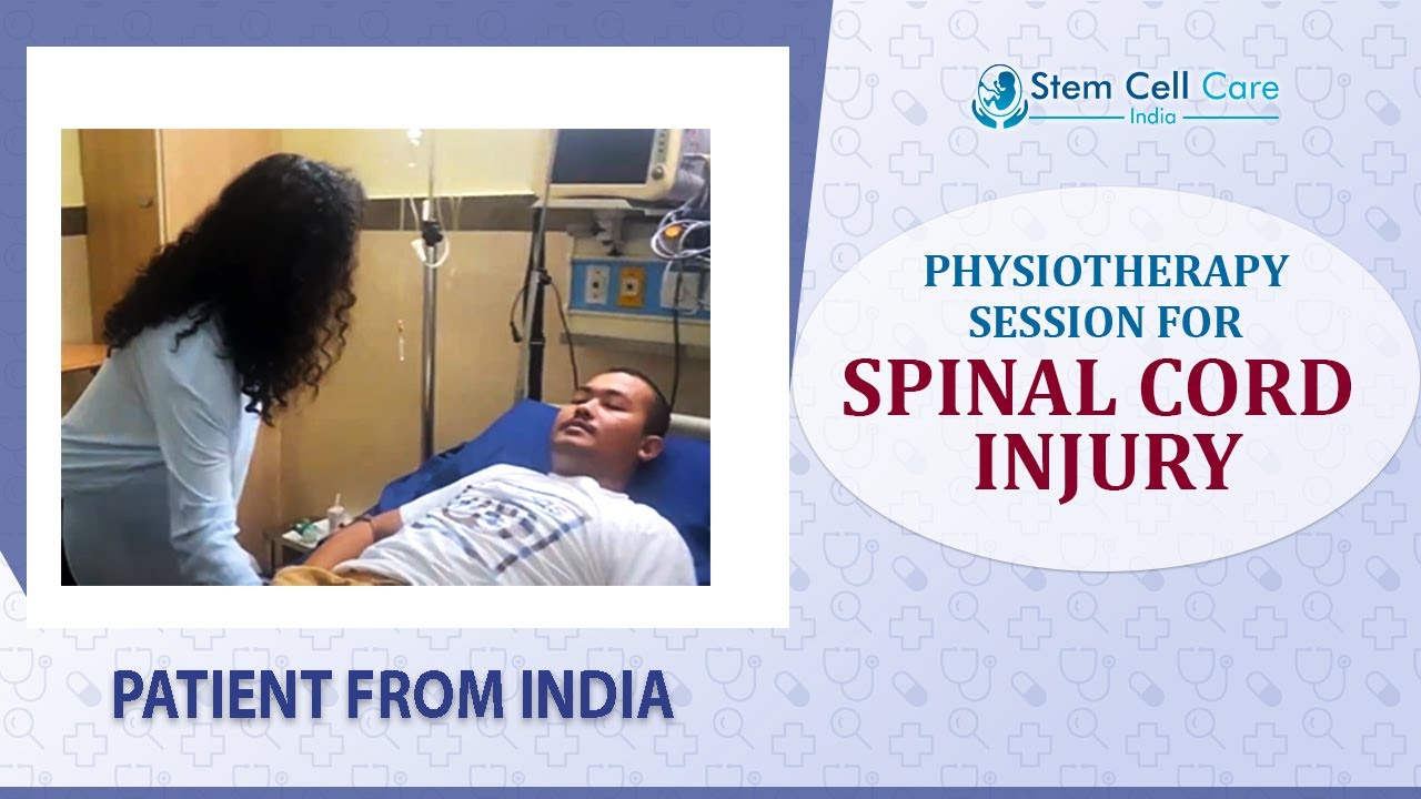 The Patient from Manipur, Physiotherapy session for Spinal cord injury at SCCI | Stem Cell Therapy
