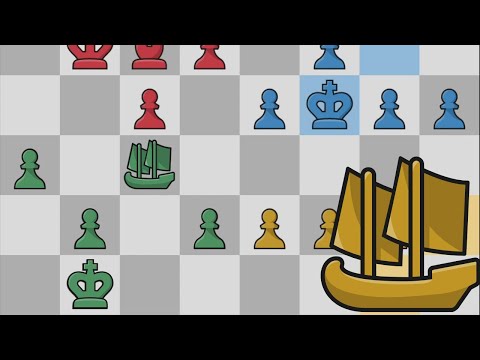 Chaturaji 4 Player Chess Variant