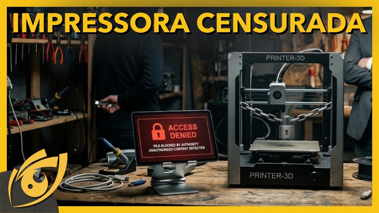 ESTADO quer FORÇAR IMPRESSORAS 3D a NÃO IMPRIMIR ARMAS