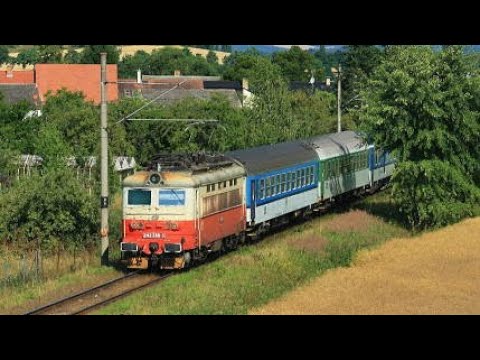 R 663 "Rožmberk" Plzeň - České Budejovice | ČD | Loko řady 242 | Ze stanoviště strojvedoucího