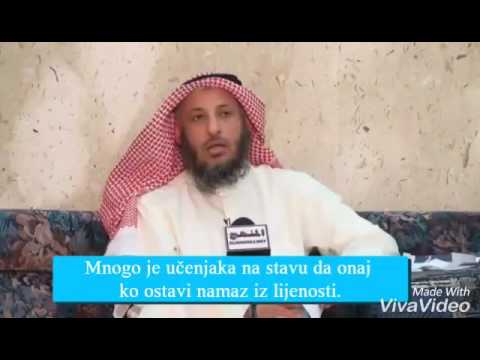 Propis onoga ko ostavi Namaz. حكم تارك الصلاة