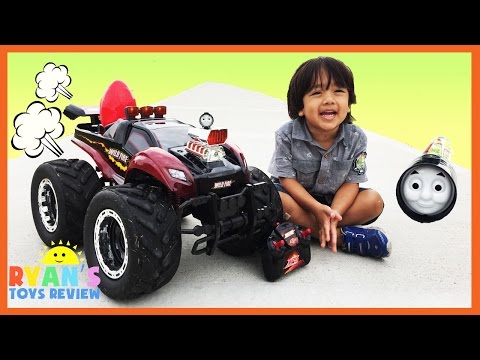 GIANT RC MONSTER TRUCK Remote Control toys Cars for kids Video
